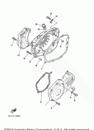 CRANKCASE COVER 1