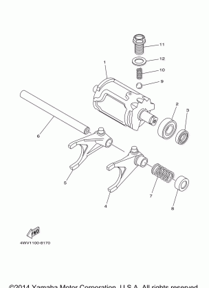 SHIFT CAM FORK