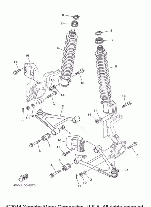 FRONT SUSPENSION WHEEL