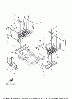 STAND FOOTREST