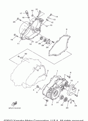 CRANKCASE COVER 1