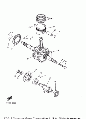 CRANKSHAFT PISTON