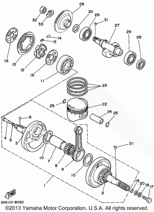 CRANKSHAFT PISTON