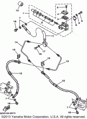 FRONT MASTER CYLINDER