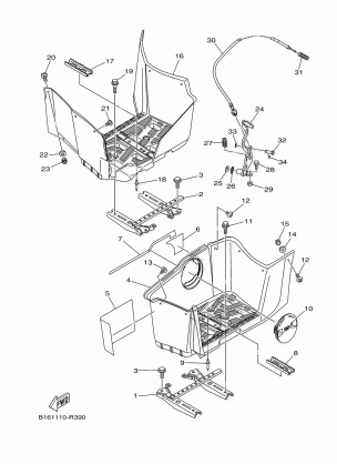 STAND FOOTREST