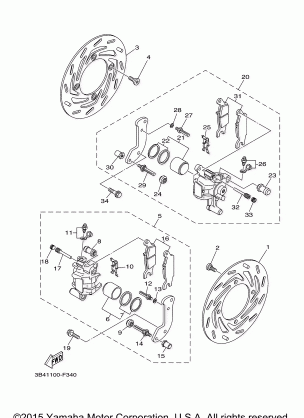 FRONT BRAKE CALIPER