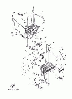 STAND FOOTREST