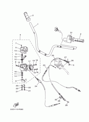 STEERING HANDLE CABLE