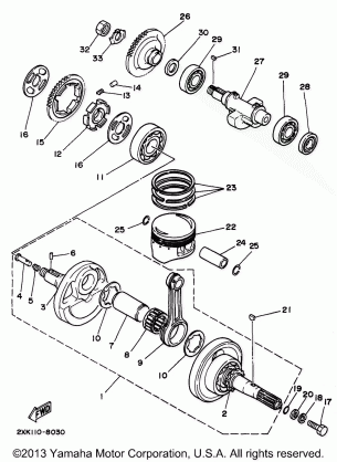 CRANKSHAFT PISTON