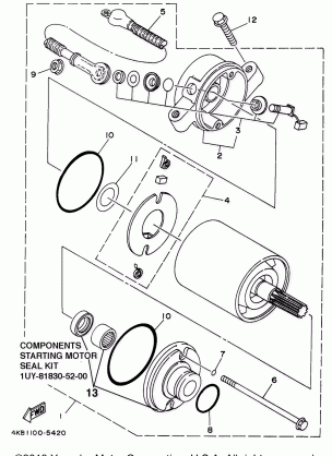 STARTING MOTOR