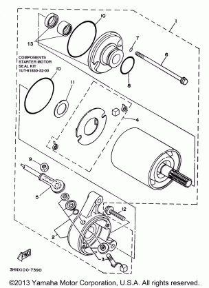 STARTING MOTOR