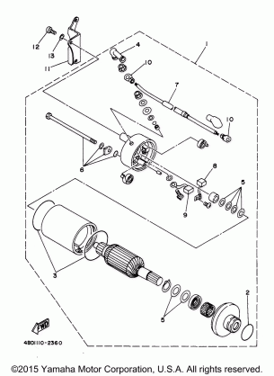 STARTING MOTOR