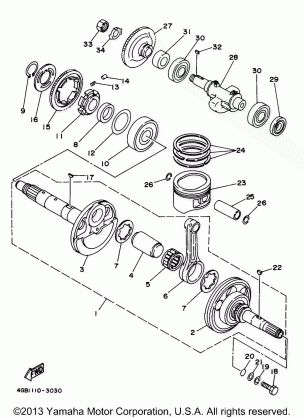 CRANKSHAFT PISTON