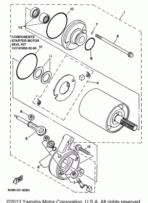 STARTING MOTOR