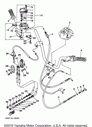 STEERING HANDLE CABLE