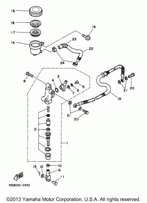 REAR MASTER CYLINDER