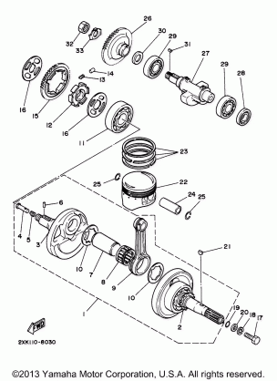 CRANKSHAFT PISTON