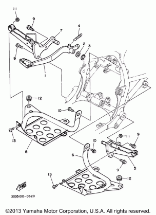 STAND FOOTREST