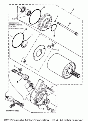 STARTING MOTOR