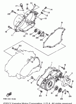 CRANKCASE COVER 1