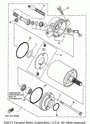 STARTING MOTOR