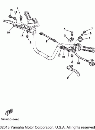 HANDLE SWITCH LEVER