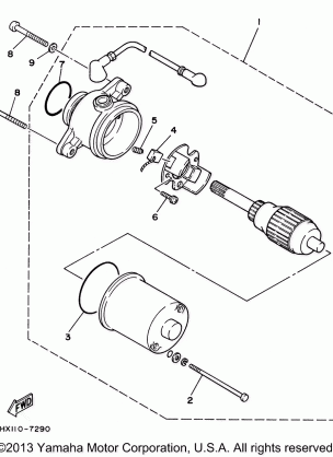 STARTING MOTOR