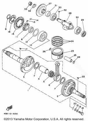 CRANKSHAFT PISTON