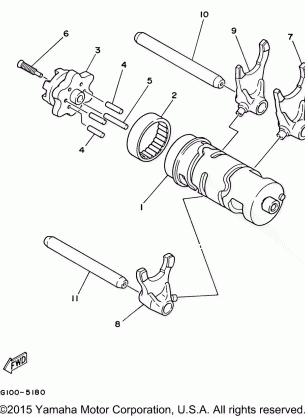 SHIFT CAM - SHIFT FORK