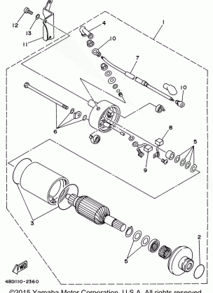 STARTING MOTOR