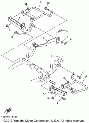 STAND - FOOTREST