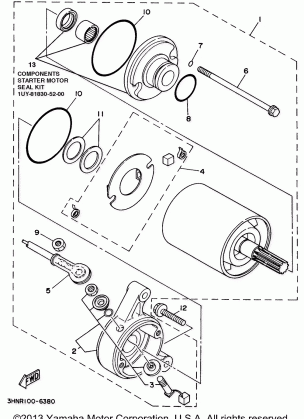 STARTING MOTOR