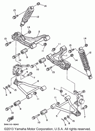 FRONT SUSPENSION - WHEEL