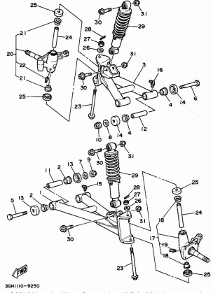 FRONT SUSPENSION - WHEEL