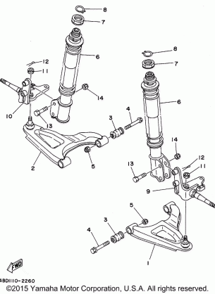 FRONT SUSPENSION - WHEEL