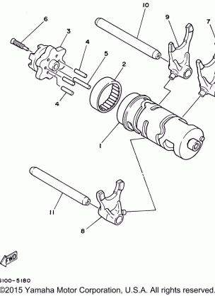 SHIFT CAM - SHIFT FORK