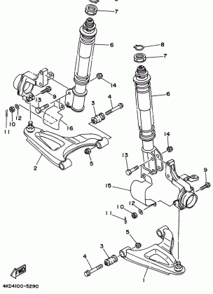 FRONT SUSPENSION - WHEEL