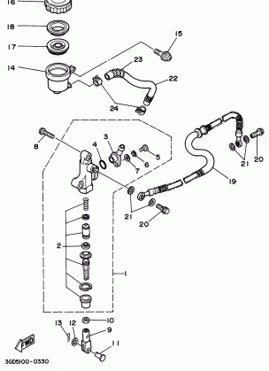 REAR MASTER CYLINDER