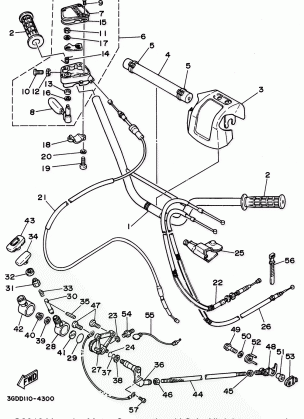 STEERING HANDLE CABLE