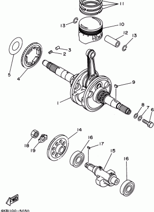 CRANKSHAFT PISTON