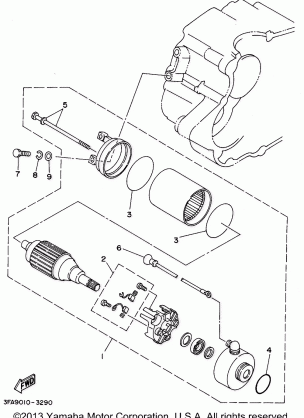 STARTING MOTOR