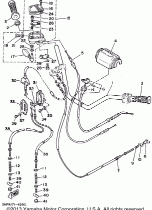 STEERING HANDLE- CABLE