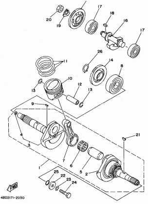 CRANKSHAFT - PISTON