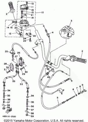 STEERING HANDLE - CABLE