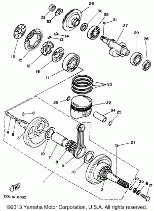 CRANKSHAFT PISTON