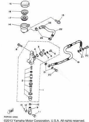 REAR MASTER CYLINDER