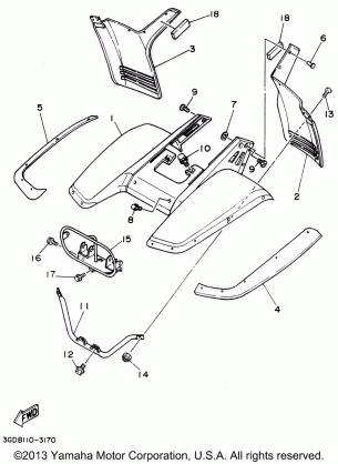 FRONT FENDER CARRIER