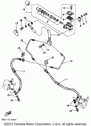 FRONT MASTER CYLINDER