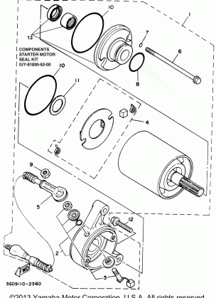 STARTING MOTOR