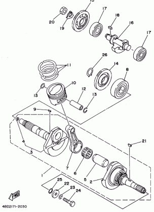 CRANKSHAFT - PISTON